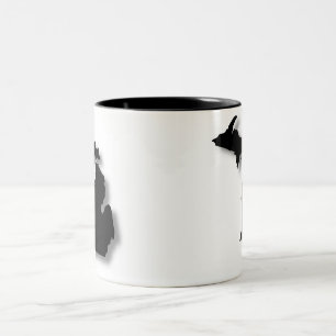 Michigan Zweifarbige Tasse
