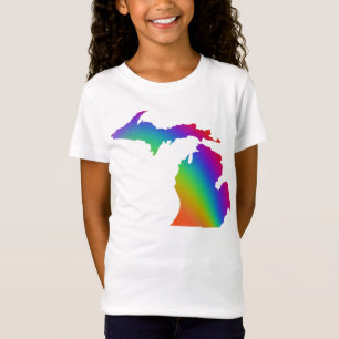 Michigander Regenbogen Liebe ist Liebe T-Shirt