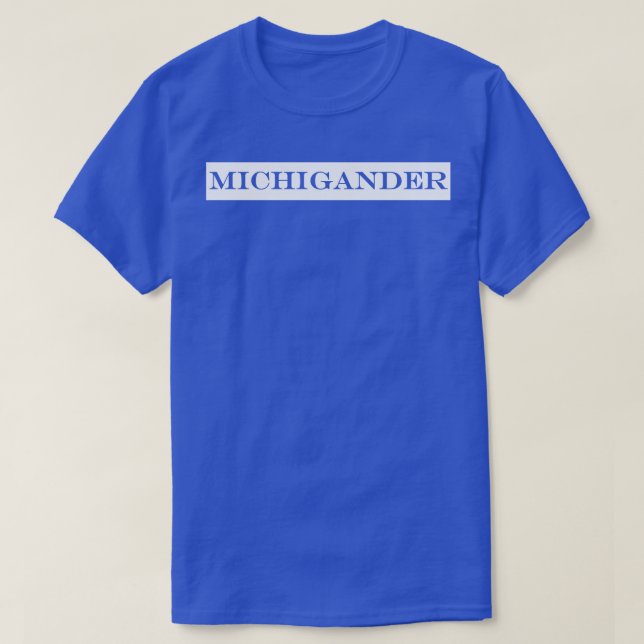 Michigander T-Shirt (Design vorne)