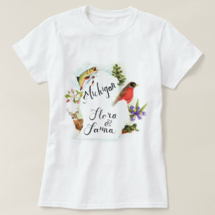 Michiganflora u. -fauna T-Shirt