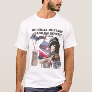 Michiganmilitärfamilien-Nutzen T-Shirt