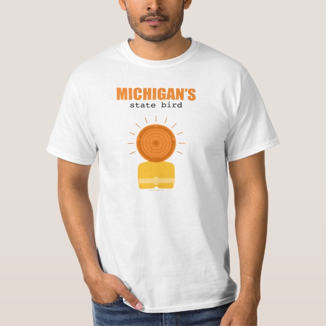 Michigans Staats-Vogel T-Shirt (Vorderseite)
