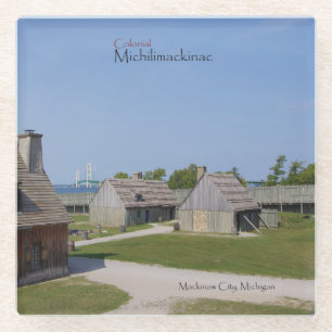 Michilimackinac-Untersetzer Glasuntersetzer