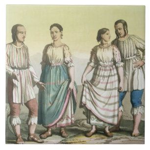 Michoacan amerikanischer Ureinwohner im Fliese