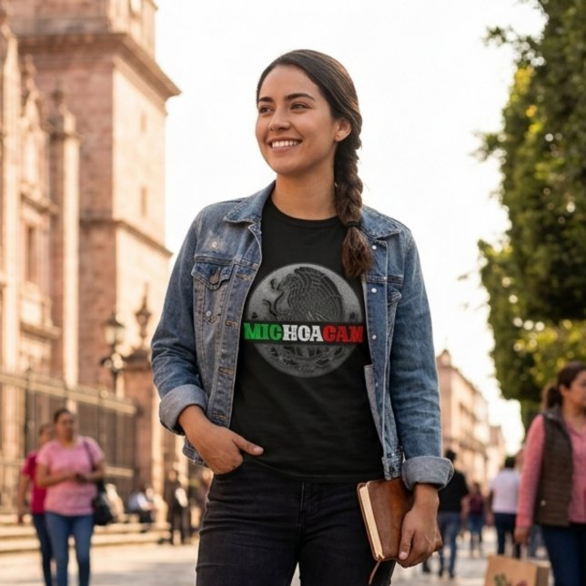 Michoacan Mexico-Hemd T-Shirt (Women's Estado de Michoacan Mexico t-shirt)