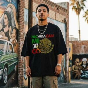 Michoacan Mexiko Flagge T-Shirt