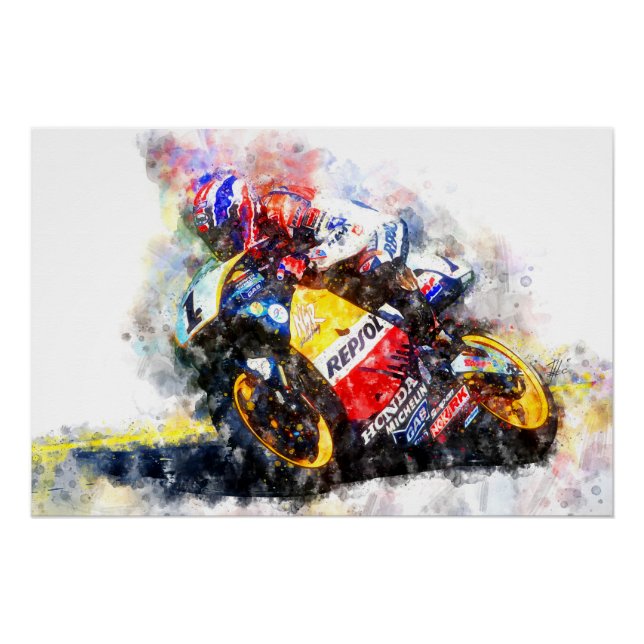 Mick Doohan Poster (Vorderseite)