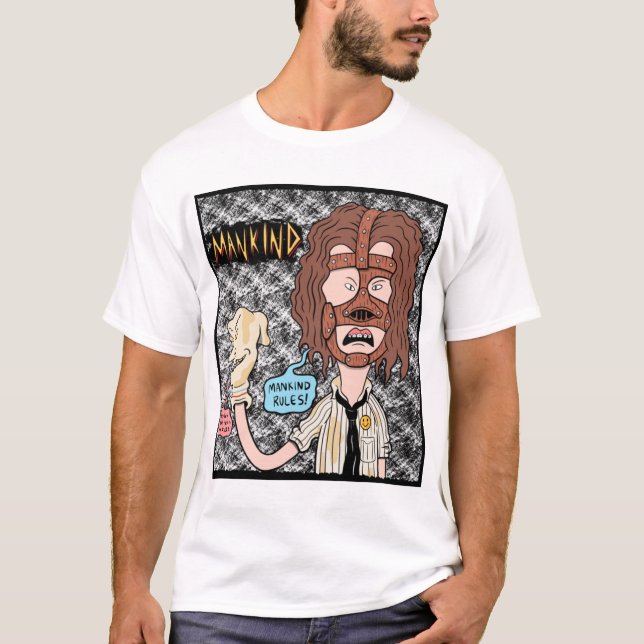 Mick Foley T-ShirtManBUTT! T-Shirt (Vorderseite)