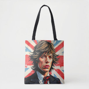 Mick Jagger Rolling Stones vor einer Gewerkschaft