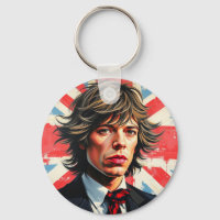 Mick Jagger Rolling Stones vor einer Gewerkschaft