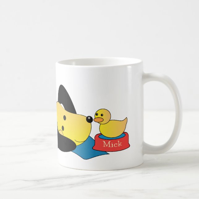 Mick und Faithful Henry Kaffeetasse (Rechts)