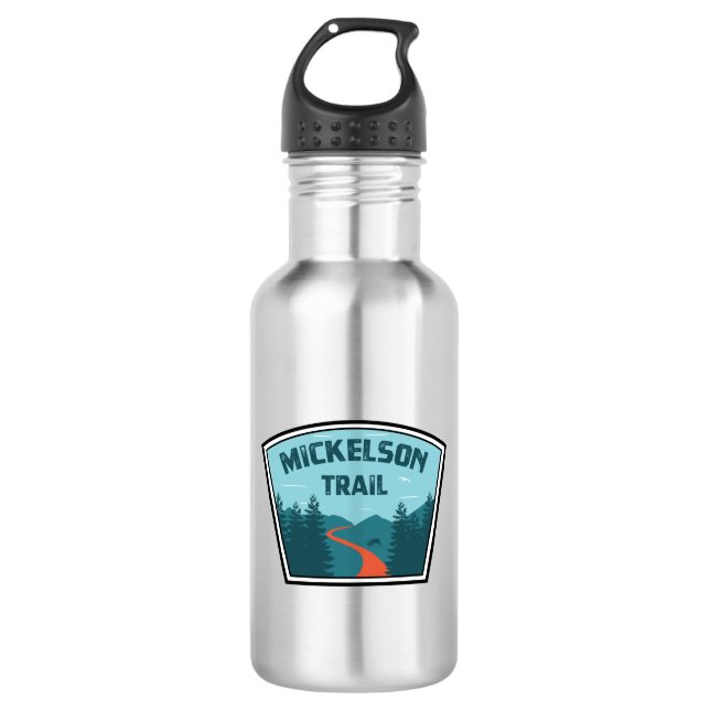 Mickelson Trail Edelstahlflasche (Vorderseite)