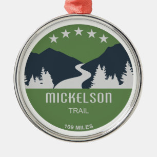 Mickelson Trail Ornament Aus Metall