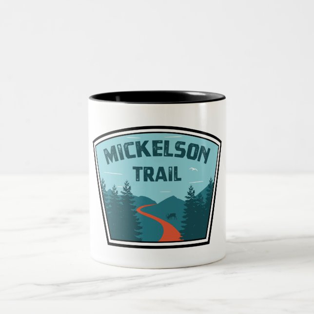 Mickelson Trail Zweifarbige Tasse (Mittel)