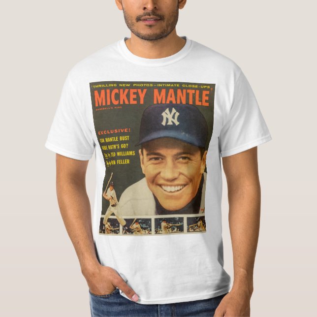 Mickey Mantle Magazine T-Shirt (Vorderseite)