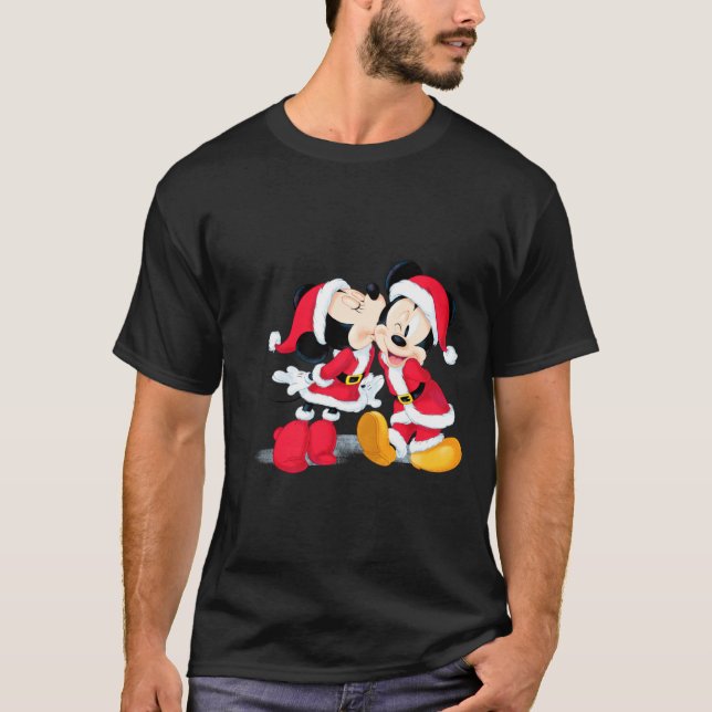 Mickey Minnie Jingle Bell Fun  T-Shirt (Vorderseite)