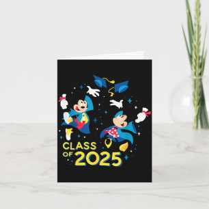 Mickey & Minnie Maus Abschlussklasse 2025 Karte