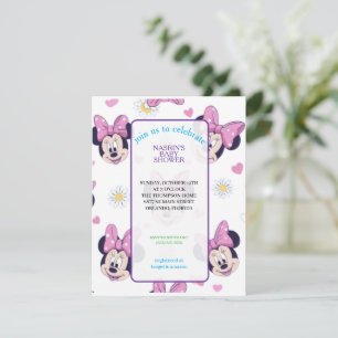 Mickey Mouse Punkte Baby Shower Einladung