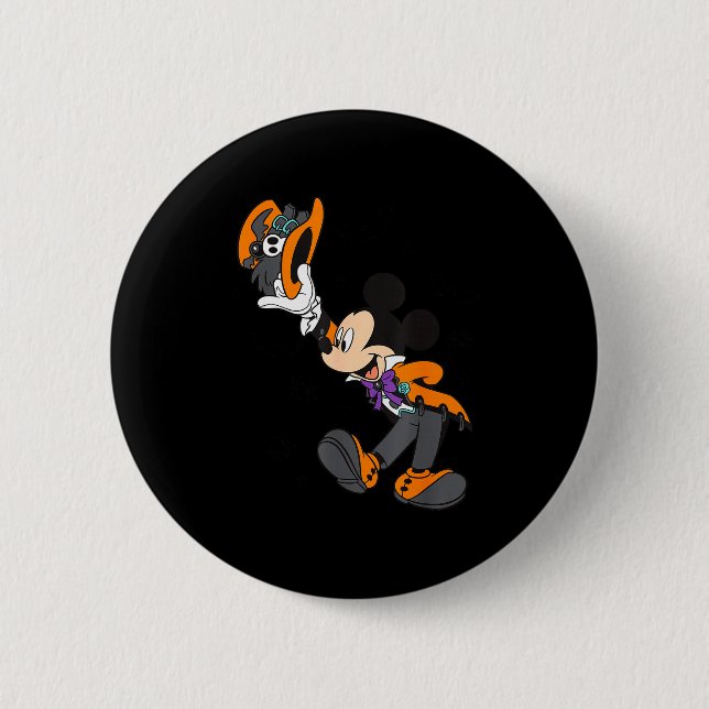 Mickey und Freunde Halloween-Kostüm  Button (Vorderseite)
