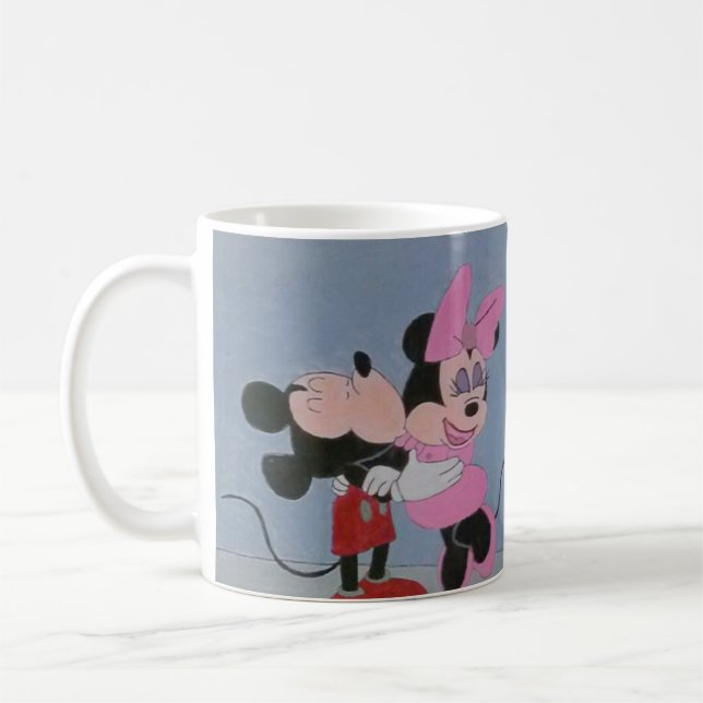 MICKEY UND MINNIE LIEBE TASSE (Links)