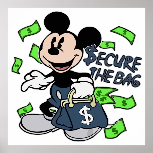 Mickey Vibranity Prosperity Motivation Poster (Vorne)