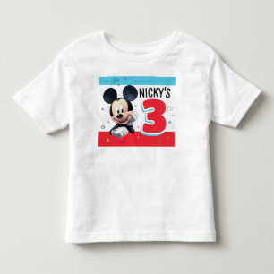 Mickey's lustige Geburtstagskollektion Benutzerdef Kleinkind T-shirt