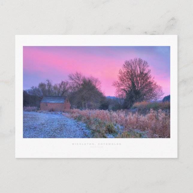 Mickleton, Cotswolds Postkarte (Vorderseite)