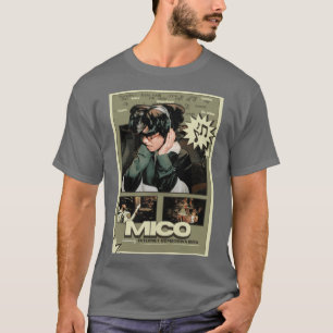 MICO Internet-Heimatstadt-Held Poster Freunde T-Shirt