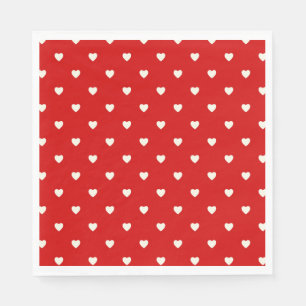 Micro Hearts Serviette