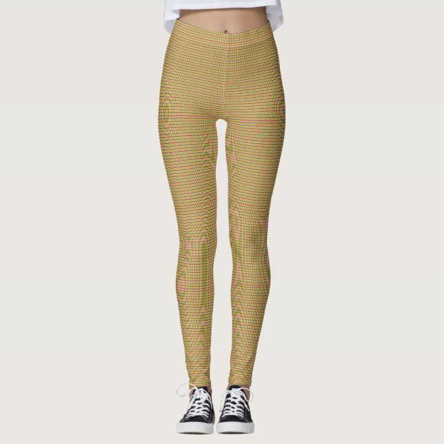 Micro Kariert Leggings (Vorderseite)