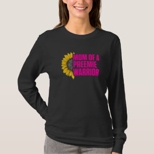 Micro Preemie Nicu Junge Mutter Sonnenblumen Frühb T-Shirt