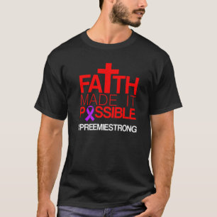 Micro Preemie NICU Junge Mutter Vater möglich Früh T-Shirt