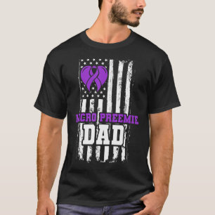 Micro Preemie Nicu New Dad Erfolg Frühgeburt T-Shirt