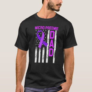 Micro Preemie NICU New Dad Gesunde Frühgeburt T-Shirt