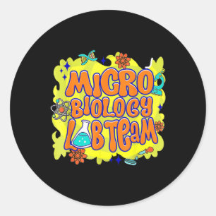 Microbiology Labrador Team Labrador Week 2025 Myst Runder Aufkleber