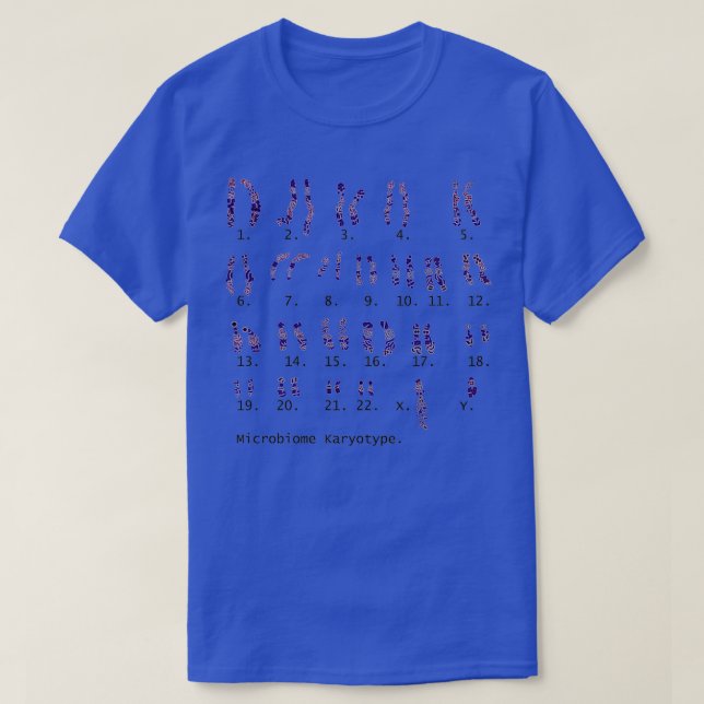 Microbiome Karyotype 1 T-Shirt (Design vorne)