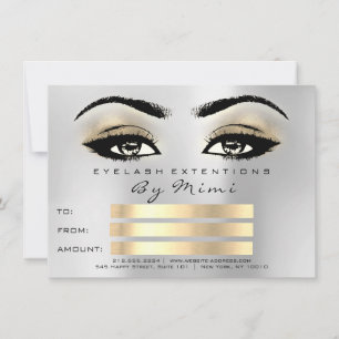 Microblading Lashes Makeup Artist Certificate Gift