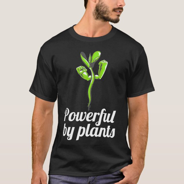 Microgreens Shirt Raw Vegan Sprouts Veganismus T-S (Vorderseite)