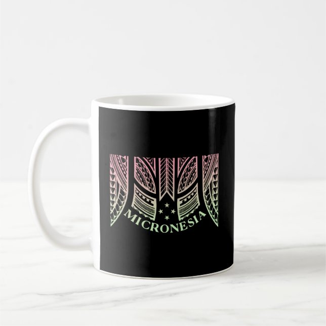Micronesisch Chuuuk Yap Kosrae und Pohnpei Kaffeetasse (Links)