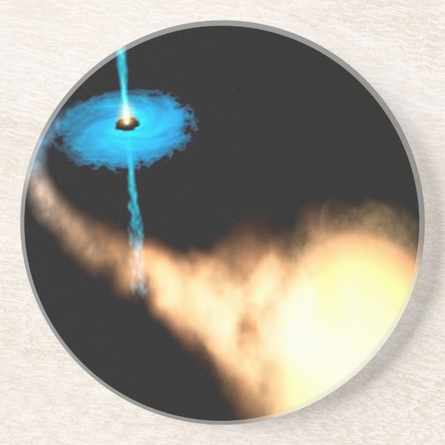 Microquasar entdeckt in unserer Galaxie Getränkeuntersetzer (Vorne)