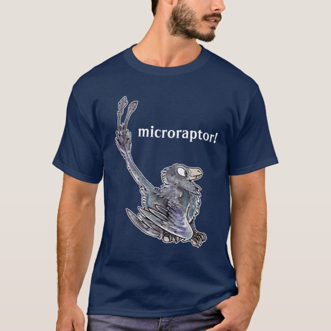 Microraptor T - Shirt (Vorderseite)