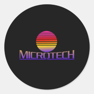Microtech Corporation Gaming-Geschenk Runder Aufkleber