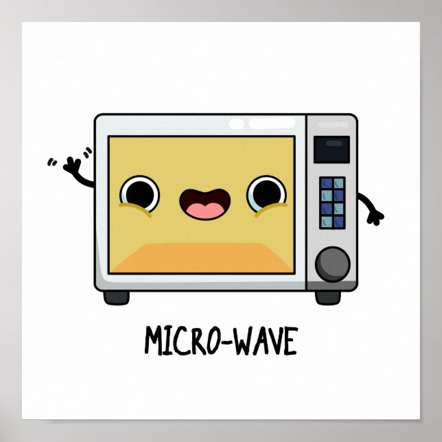 Microwave Funny Pub Poster (Vorne)