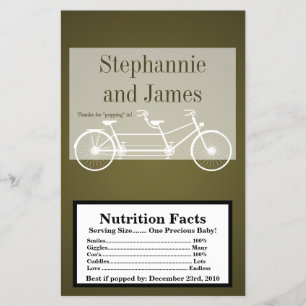 Microwave Popcorn Wrapper Brown Doppelbike Flyer