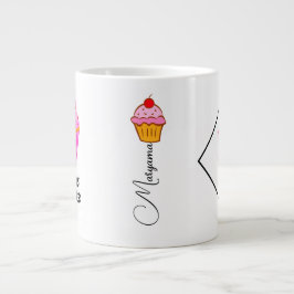 Microwave Safe 20oz Tasse für rosa Kuchen