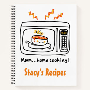 Microwave-Zuhause-Kochen Notizbuch