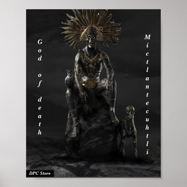 Mictlantecuhtli Poster (Vorne)