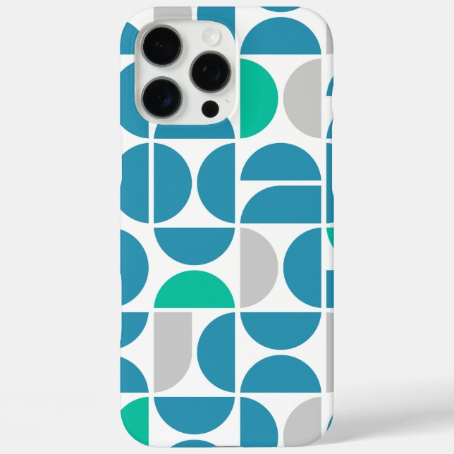 Mid Century Aquatic TilesiPhone / iPad Gehäuse Case-Mate iPhone Hülle (Rückseite)