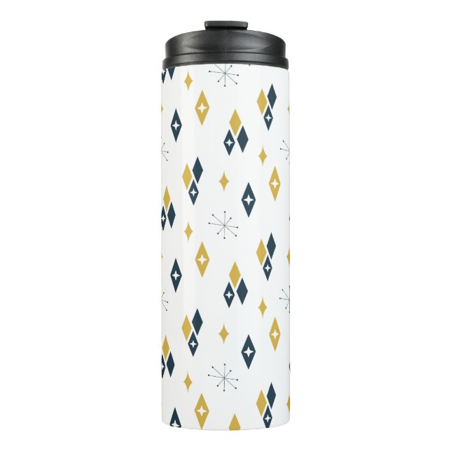 Mid Century Diamonds Thermosbecher (Vorderseite)