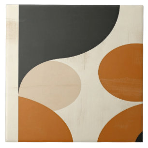 Mid-Century Geometric Mastery Nr. 1 Fliese